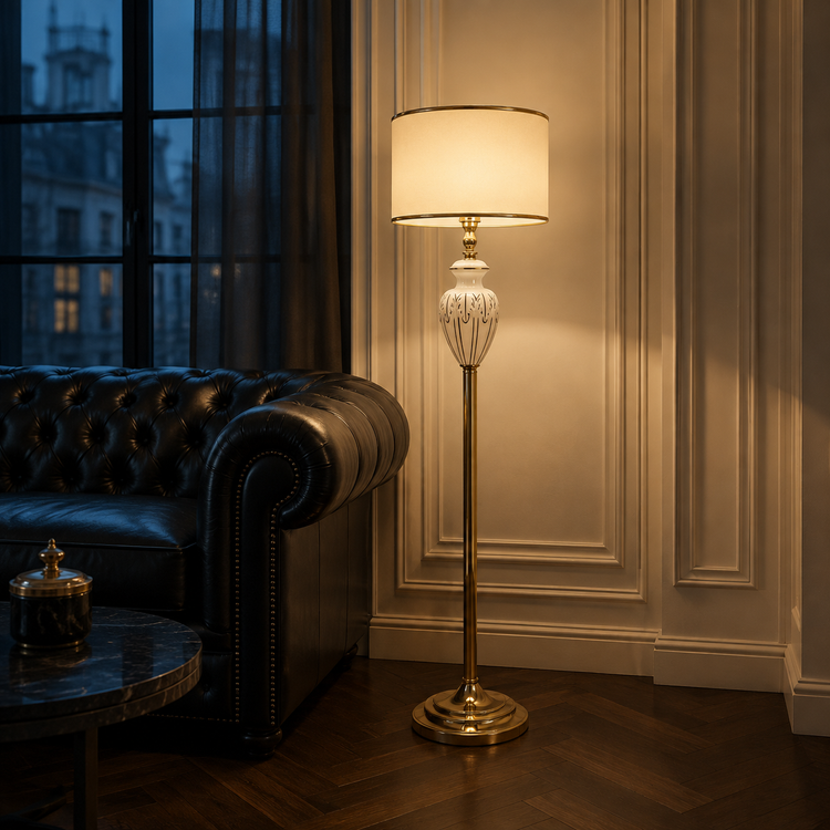 خرید آباژور ایستاده کنار سالنی امپریال