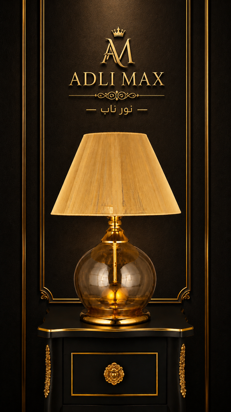 آباژور رومیزی مدل آدلیا (Adlia) کد NC-004-MN