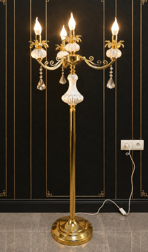 خرید آباژور ایستاده کنار سالنی مدل لیویا (Livia) کد FL-007