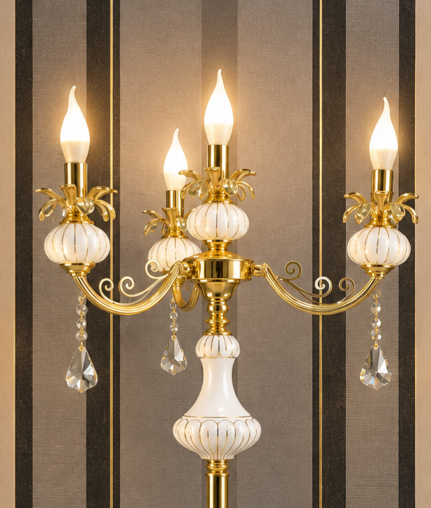 خرید آباژور ایستاده کنار سالنی مدل لیویا (Livia) کد FL-007