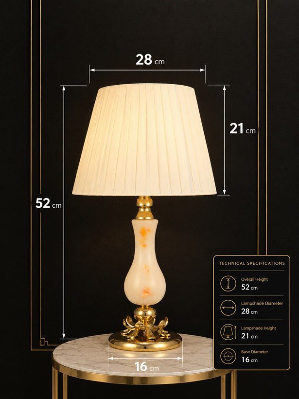 خرید آباژور رومیزی مدل آتریا (Atria) کد NC-006-CM