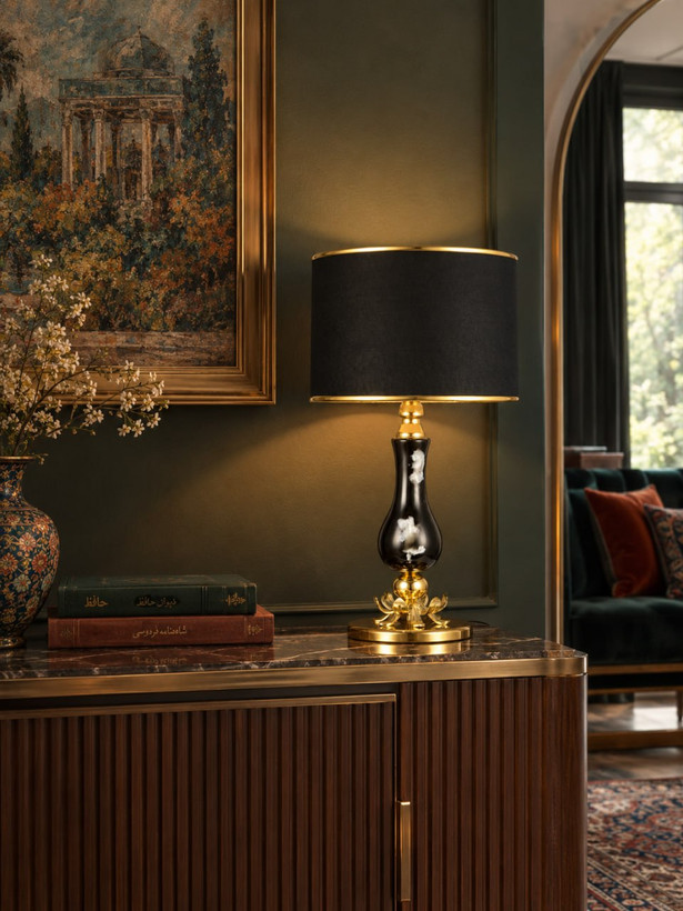 خرید آباژور رومیزی مدل آتریا (Atria) کد NC-009-BO